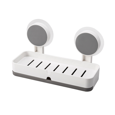 배수 트레이가 있는 비누걸이