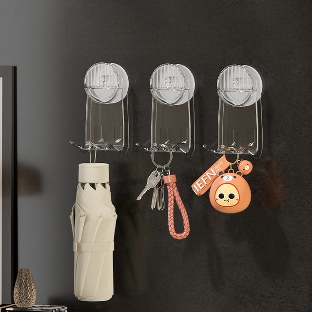  드릴 프리 벽 마운트 진공 흡입 컵 후크 홀더 욕실 주방 액세서리에 대한 유연한 교수형 옷걸이