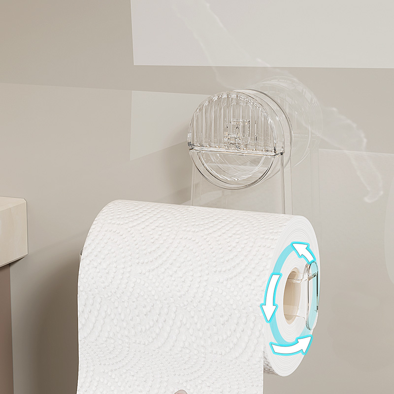 욕실 주방 자체 접착 티슈 타월 보관함 스탠드 행거 롤 종이 홀더