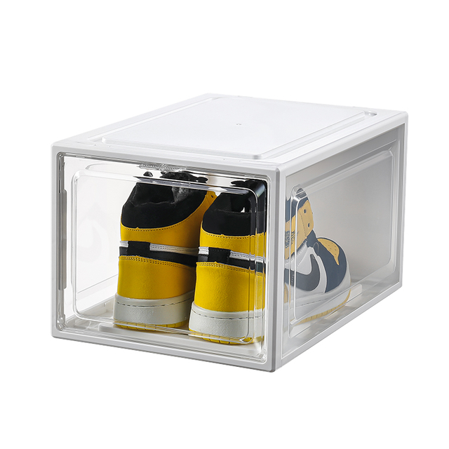 자석 도어가 있는 신발 상자