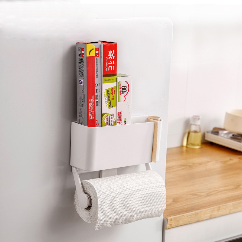 티슈 홀더가 포함된 자석 보관함