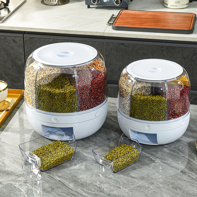 회전식 곡물 저장 용기