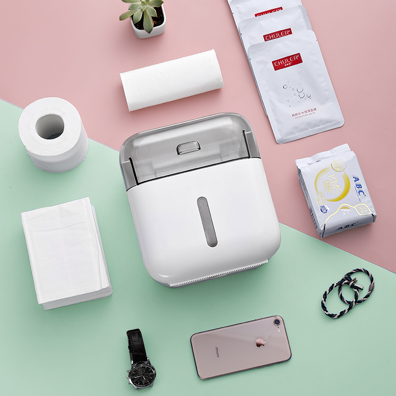 서랍 및 랙이 포함된 롤 용지 디스펜서