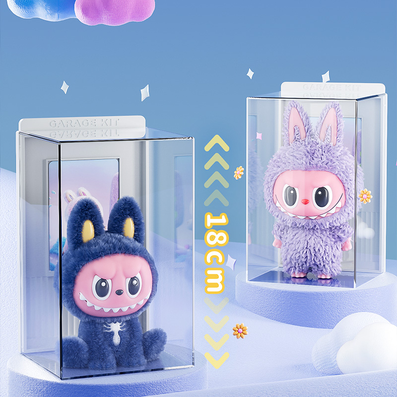 다기능 아크릴 미니 장난감 디스플레이 상자 투명 블라인드 상자 입상 장난감 보관 상자
