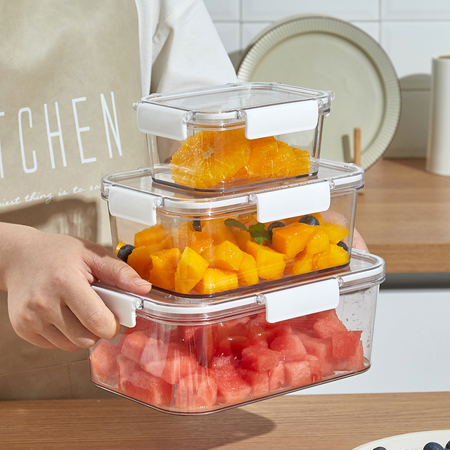 플라스틱 보존 상자