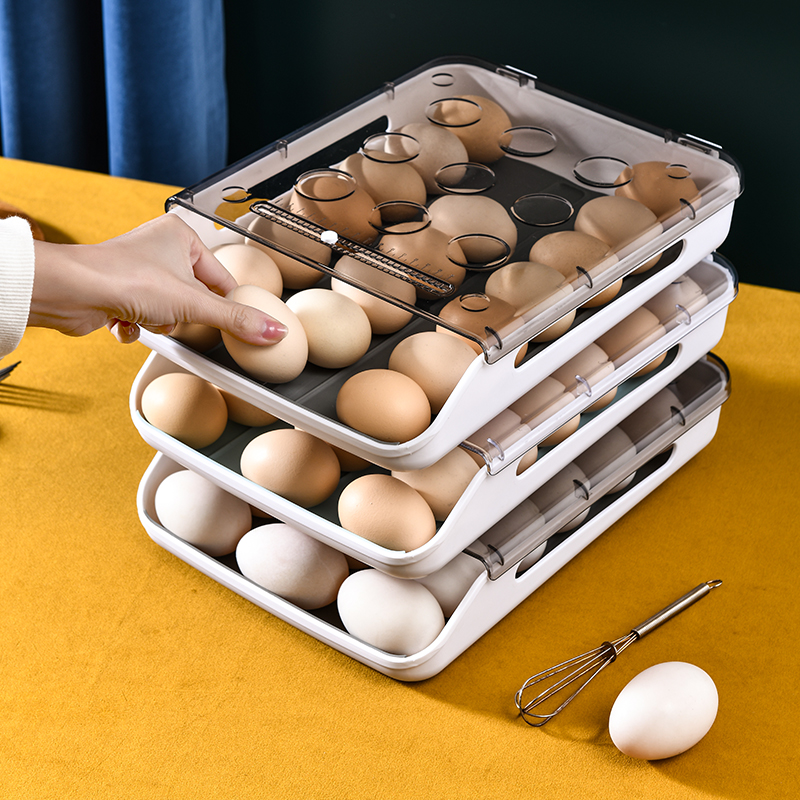 쌓을 수 있는 계란 보관 용기